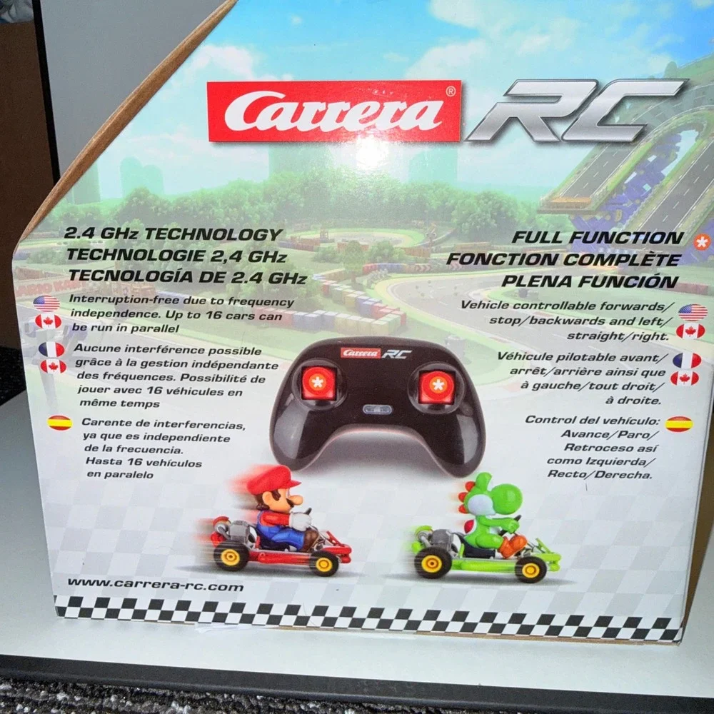 Carrera RC Mario Kart Pipe Kart Peach 1:18 Scale Pink New 2.4GHz 370200986P